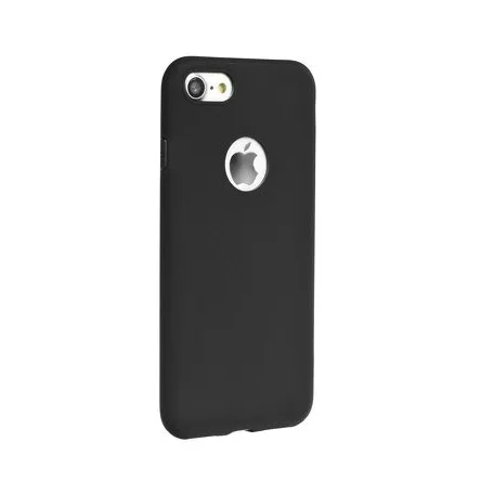 Forcell Soft tok - Apple iPhone 13 (6.1) fekete MATT szilikon tok