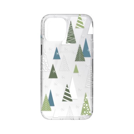 Forcell Winter - Samsung A525 / A526 / A528 Galaxy A52 4G / 5G / A52s (2020) vékony szilikon tok (frozen forest)