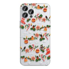   Forcell Winter - Xiaomi Redmi 10 vékony szilikon tok (christmas chain)