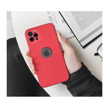 Forcell Soft tok - Samsung A336 Galaxy A33 5G piros MATT szilikon tok