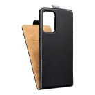 Slim Flexi Fresh flip tok - Samsung A536 Galaxy A53 5G lefelé nyíló mágneses könyv tok szilikon belsővel fekete