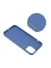 Forcell Silicone Lite tok - Apple iPhone 14 (6.1) kék szilikon tok