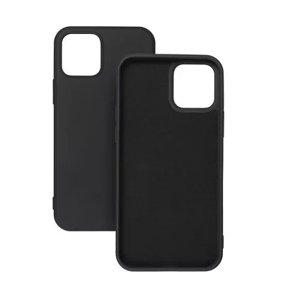 Forcell Silicone Lite tok - Apple iPhone 14 Plus (6.7) fekete szilikon tok