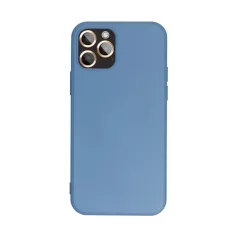   Forcell Silicone tok - Samsung S911 Galaxy S23 (2023) kék szilikon tok