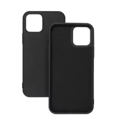   Forcell Silicone tok - Samsung S918 Galaxy S23 Ultra (2023) fekete szilikon tok