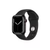 Forcell F-DESIGN Apple Watch 42mm/ 44mm/ 45mm/ 49mm szilikon óraszíj fekete