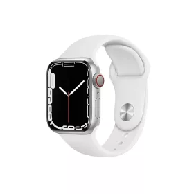   Forcell F-DESIGN Apple Watch 42mm/ 44mm/ 45mm/ 49mm szilikon óraszíj fehér