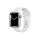 Forcell F-DESIGN Apple Watch 42mm/ 44mm/ 45mm/ 49mm szilikon óraszíj fehér