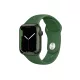 Forcell F-DESIGN Apple Watch 42mm/ 44mm/ 45mm/ 49mm szilikon óraszíj zöld