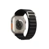 Forcell F-DESIGN Apple Watch 38mm/ 40mm/ 41mm poliészter óraszíj fekete
