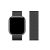 Forcell F-DESIGN Apple Watch 42mm/ 44mm/ 45mm/ 49mm fém óraszíj fekete