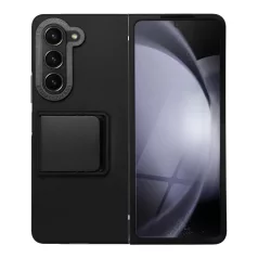 STAND Samsung Galaxy Z Fold 5 hátlapvédő tok fekete