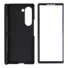 HCD2 Samsung Galaxy Z Fold 6 fekete hátlap és kameravédő tok