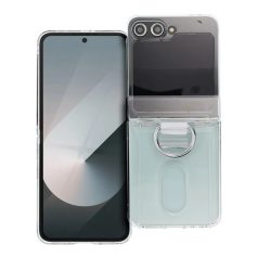   Samsung Galaxy Z Flip 5 átlátszó vékony hátlapvédő tok gyűrűvel