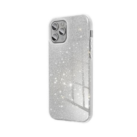 Forcell Shining tok - Xiaomi Redmi Note 14 Pro 5G ezüst csillogó tok