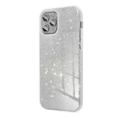   Forcell Shining tok - Xiaomi Redmi Note 14 Pro Plus 5G ezüst csillogó tok