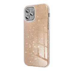   Forcell Shining -  Xiaomi Redmi Note 14 Pro Plus 5G arany csillogó tok