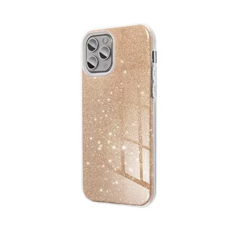 Forcell Shining -  Xiaomi Redmi Note 14 Pro Plus 5G arany csillogó tok