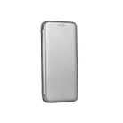Forcell Elegance Xiaomi Redmi Note 14 4G oldalra nyíló mágneses könyv tok szilikon belsővel szürke