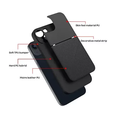 Forcell Noble Xiaomi 15 Pro fekete TPU tok