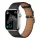 Forcell F-DESIGN FA20 Apple Watch 38mm/ 40mm/ 41mm ökobőr óraszíj fekete