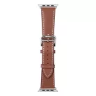 Forcell F-DESIGN FA20 Apple Watch 42mm/ 44mm/ 45mm/ 49mm ökobőr óraszíj barna