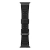Forcell F-DESIGN FA06 Apple Watch 42mm/ 44mm/ 45mm/ 49mm szilikon óraszíj fekete