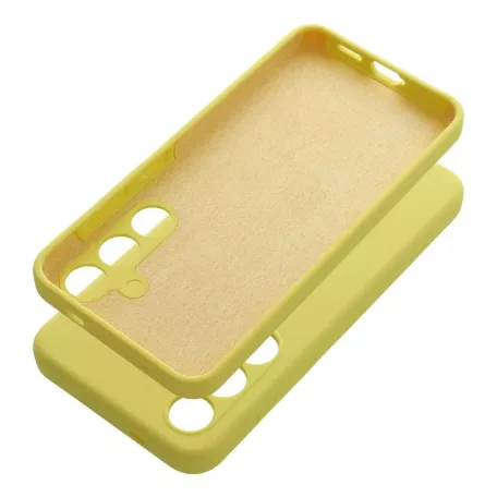 Silicon Case Xiaomi Redmi A5 (171mm) kameravédős szilikon tok citromsárga