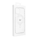Clear Mag Apple iPhone 17 Pro (6.3) TPU/PC Magsafe tok (vezetéknélküli töltéshez) átlátszó