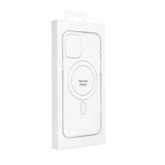   Clear Mag Apple iPhone 17 Pro (6.3) TPU/PC Magsafe tok (vezetéknélküli töltéshez) átlátszó