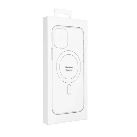 Clear Mag Apple iPhone 17 Pro (6.3) TPU/PC Magsafe tok (vezetéknélküli töltéshez) átlátszó