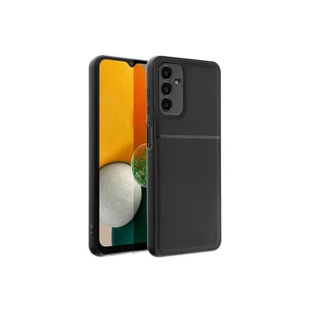 Forcell Noble Samsung S937 Galaxy S25 Edge fekete szilikon tok