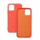 Silicon Case Apple iPhone 17 (6.3) szilikon tok barack