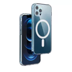   Anti - Shock Mag case Apple iPhone 17 Pro (6.3) ütésálló, átlátszó kameravédős szilikon tok