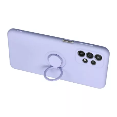 Finger Grip  Samsung A175 / A176 Galaxy A17 4G / 5G ujjgyűrűs ibolya TPU tok