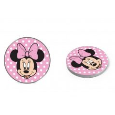   Disney vezeték nélküli töltő - Minnie 001 micro USB adatkábel 1m 9V/1.1A 5V/1A pink (DCHWMIN001) 10W