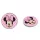 Disney vezeték nélküli töltő - Minnie 001 micro USB adatkábel 1m 9V/1.1A 5V/1A pink (DCHWMIN001) 10W