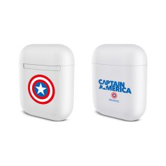   Marvel Amerika Kapitány 001 Apple AirPods tok fehér (MEPCCAPAM001)