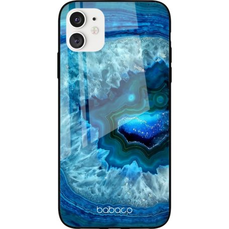 Babaco Abstrakt 001 Apple iPhone 11 (6.1) 2019 prémium tok edzett üveg hátlappal