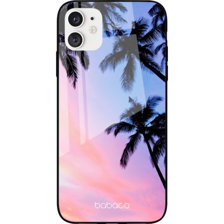 Babaco Natura 002 Apple iPhone 11 (6.1) 2019 prémium tok edzett üveg hátlappal