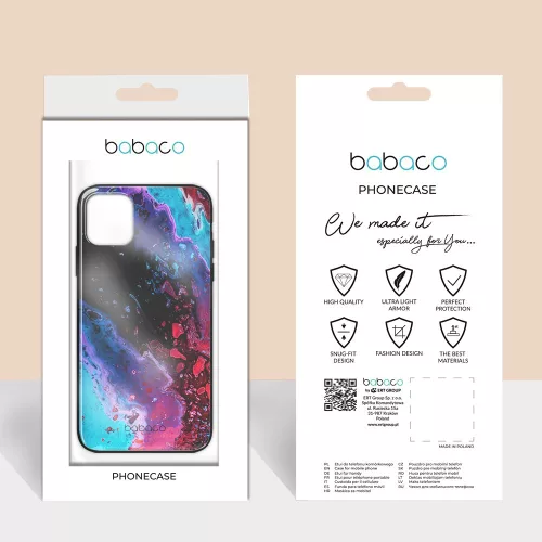 Babaco Abstrakt 016 Huawei P30 Lite prémium tok edzett üveg hátlappal