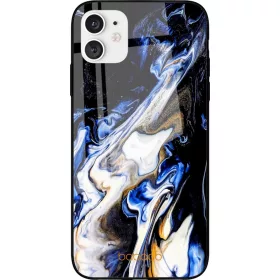   Babaco Abstrakt 019 Huawei P30 Lite prémium tok edzett üveg hátlappal