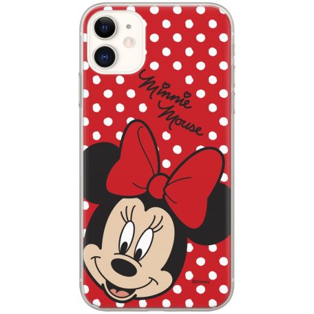 Disney szilikon tok - Minnie 008 Apple iPhone 5G/5S/5SE piros (DPCMIN39222)