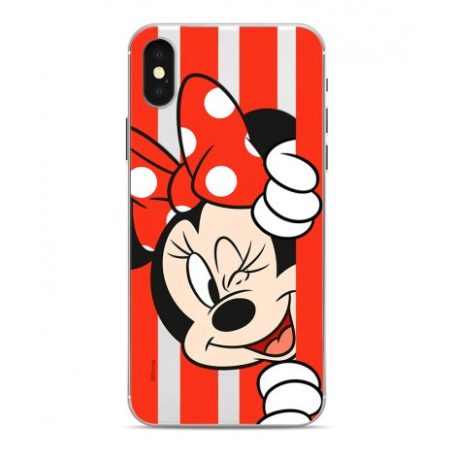 Disney szilikon tok - Minnie 059 Apple iPhone 12 / 12 Pro 2020 (6.1) átlátszó (DPCMIN39009)