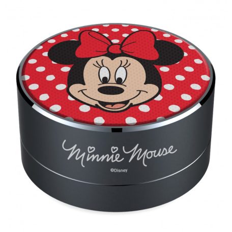 Disney Bluetooth hangszóró - Minnie 001 micro SD olvasóval, AUX bemenettel és kihangosító funkcióval piros