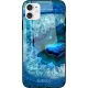 Babaco Abstrakt 001 Apple iPhone 12 Mini 2020 (5.4) prémium tok edzett üveg hátlappal