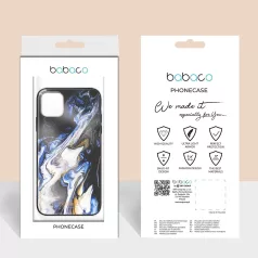   Babaco Abstrakt 019 Apple iPhone 12 Pro Max 2020 (6.7) prémium tok edzett üveg hátlappal