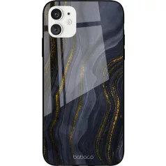   Babaco Marble 008 Huawei P30 Lite prémium tok edzett üveg hátlappal