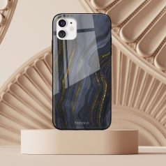   Babaco Marble 008 Apple iPhone XR (6.1) prémium tok edzett üveg hátlappal