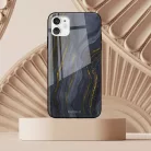 Babaco Marble 008 Apple iPhone 12 Pro Max 2020 (6.7) prémium tok edzett üveg hátlappal